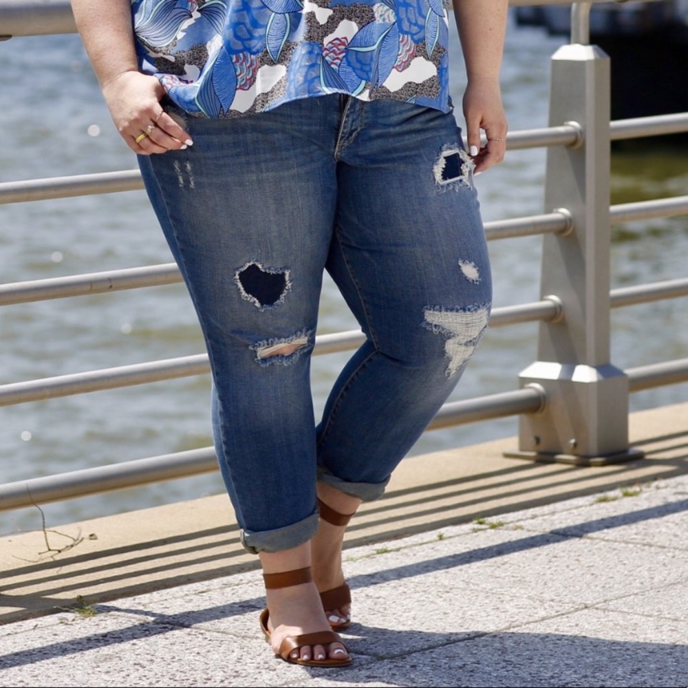 Plus Size Slink Jeans